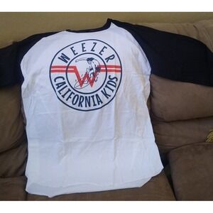 WEEZER - California Kids 3/4‎ Sleeve Jersey T-shirt ~Never Worn~ S M XL